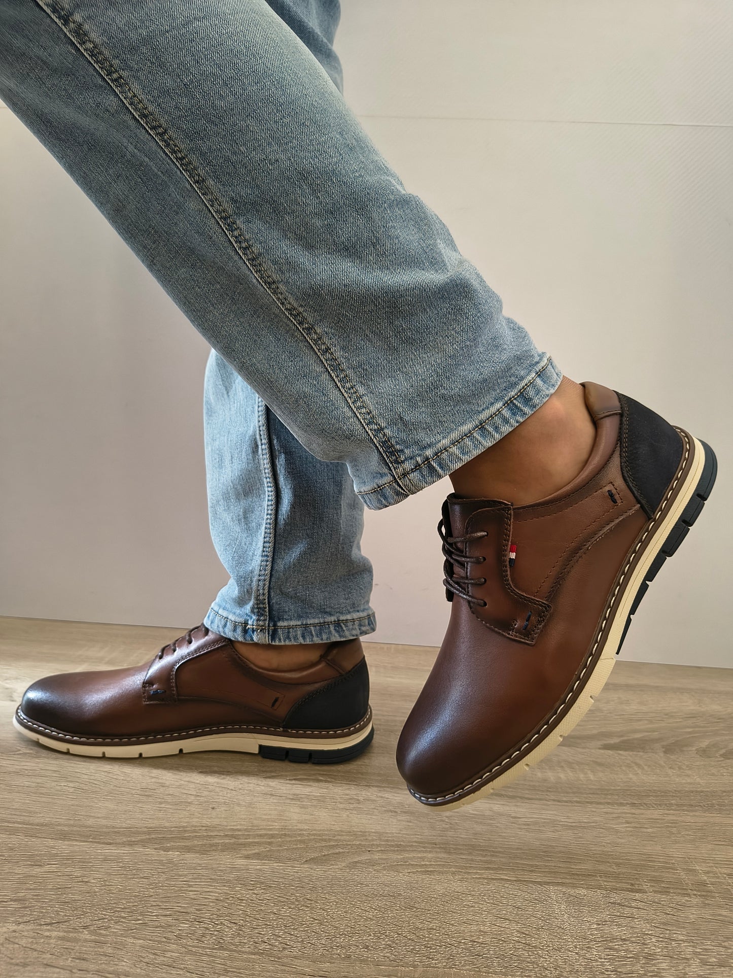 Pantofi Casual Bărbați Otter 80013D 02-N Maro - Piele Naturală