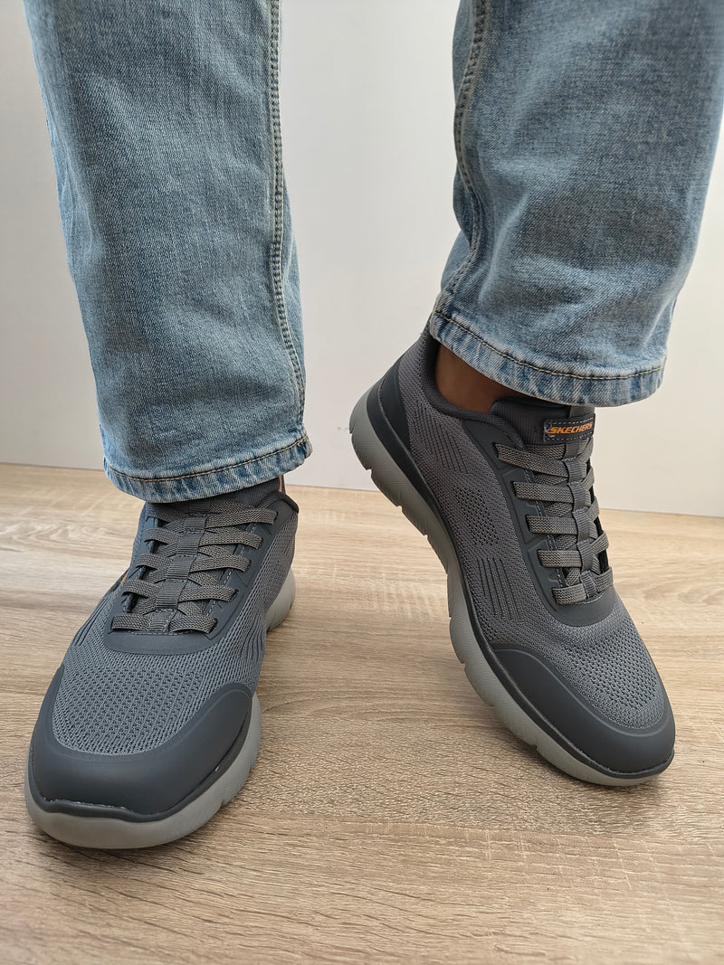 Pantofi Sport Bărbați Skechers 233047 Ccor Gri - Textil - imagine 3