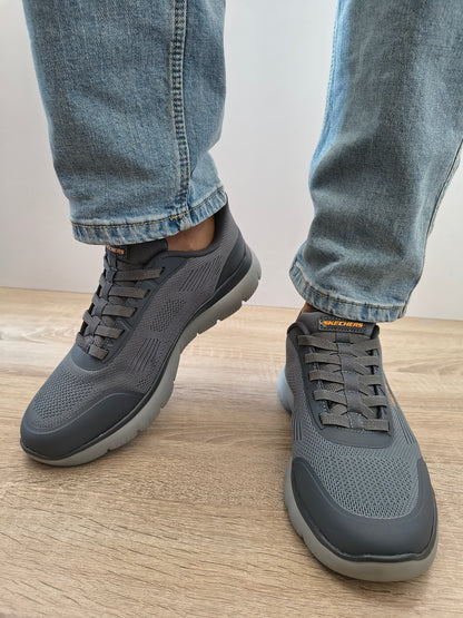 Pantofi Sport Bărbați Skechers 233047 Ccor Gri - Textil