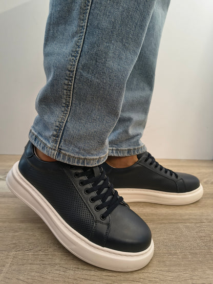Pantofi Casual Bărbați Otter 640012B 42-N Bleumarin - Piele Naturală