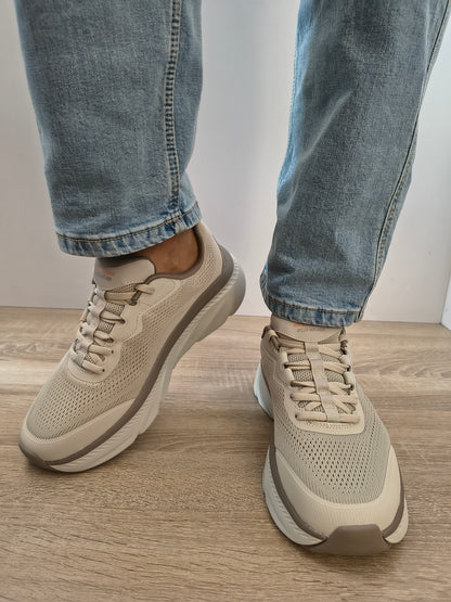 Pantofi Sport Bărbați Skechers 233247 Tpor Bej Taupe - Textil