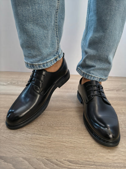 PANTOFI ELEGANTI BARBATI MELS D17201 NEGRU