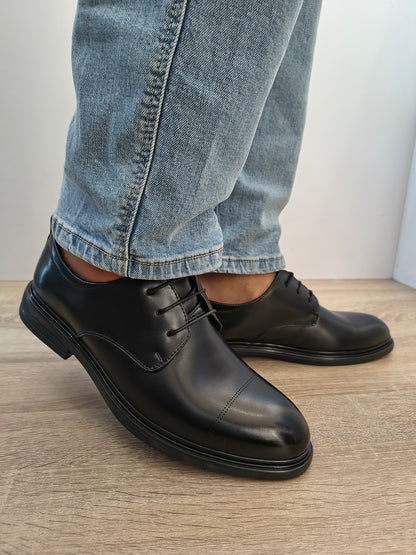 PANTOFI ELEGANTI BARBATI MELS D17201 NEGRU