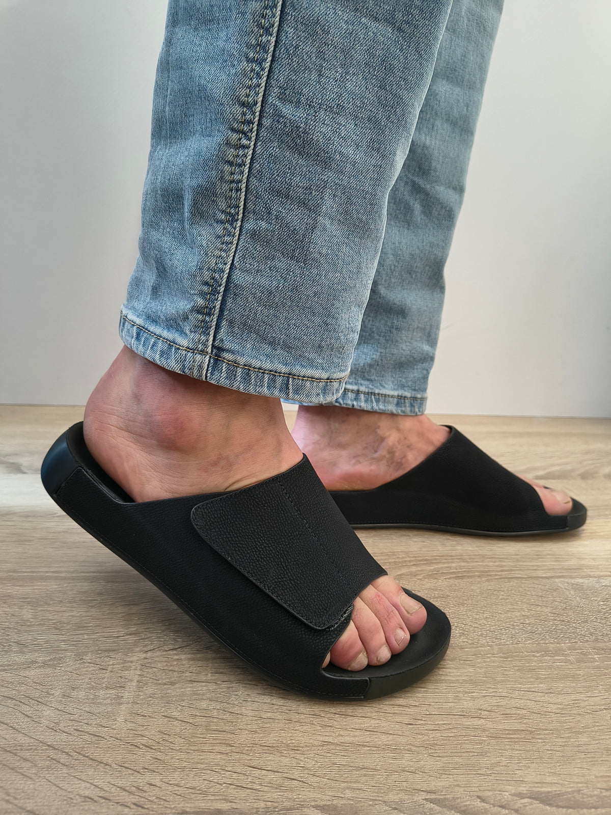Saboti Bărbați Mels DY26105 Negru Nubuck - Piele Naturală Nubuck - imagine 6