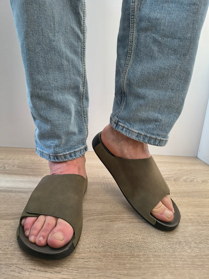 SABOTI BARBATI MELS DY26105 VERDE KAKI NUBUCK