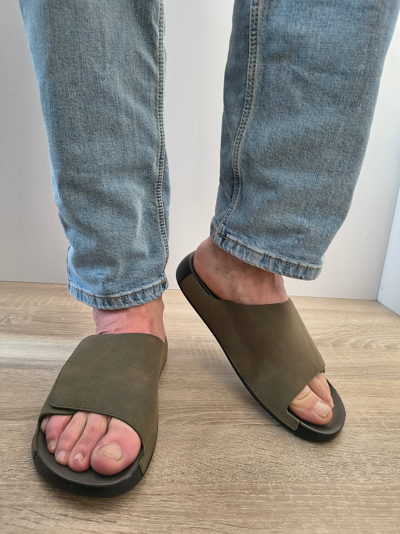 SABOTI BARBATI MELS DY26105 VERDE KAKI NUBUCK