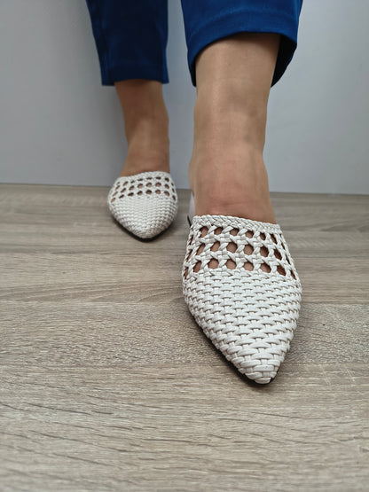 Saboti Eleganti Damă Karisma 80005B 03-S Bej - Piele Naturală