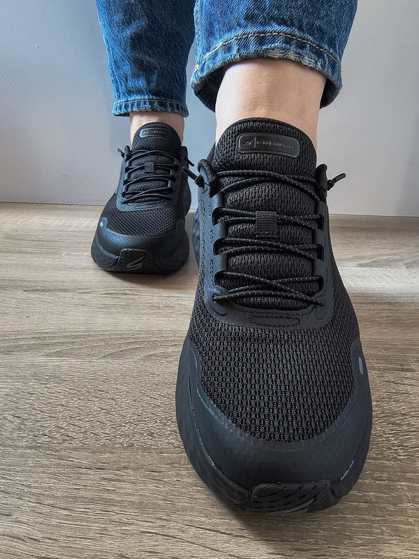 PANTOFI SPORT DAMĂ SKECHERS 126030 BBK NEGRI - imagine 4