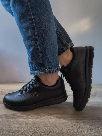 PANTOFI SPORT DAMĂ SKECHERS 108214EC BLK NEGRI
