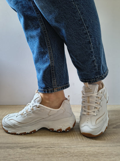 PANTOFI SPORT DAMĂ SKECHERS 149807 WHT ALBI