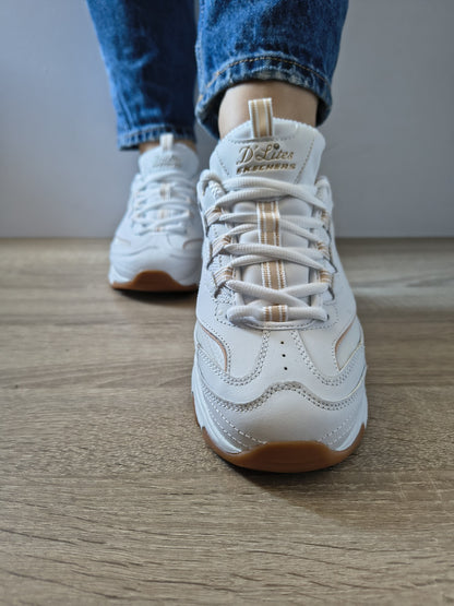 PANTOFI SPORT DAMĂ SKECHERS 149807 WHT ALBI