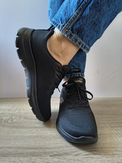 PANTOFI SPORT DAMĂ SKECHERS 150754 BBK NEGRI