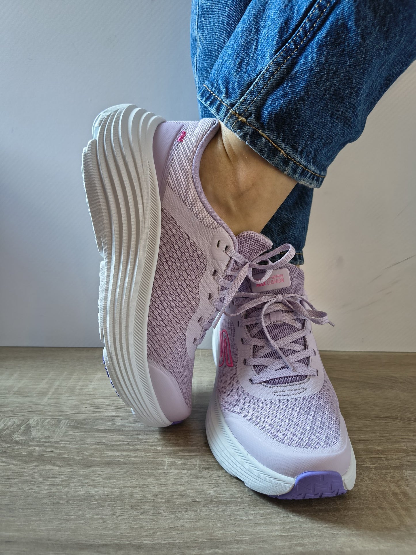 PANTOFI SPORT DAMĂ SKECHERS 129470 LAV LAVANDĂ
