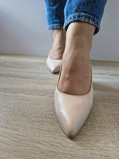 PANTOFI ELEGANȚI DAMĂ ANTONIO 8420 NUDE