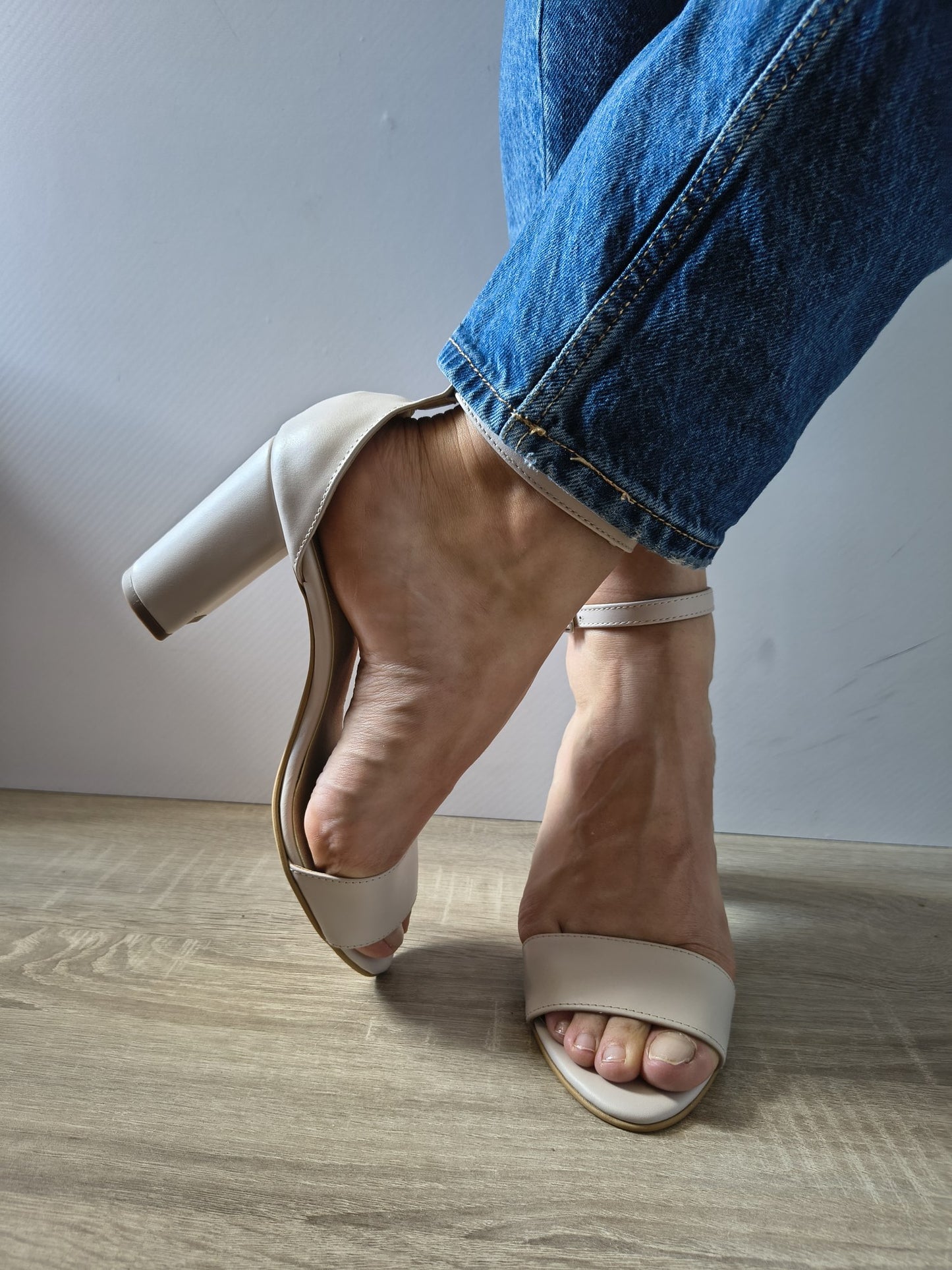 SANDALE DAMĂ BRATEX 106 NUDE