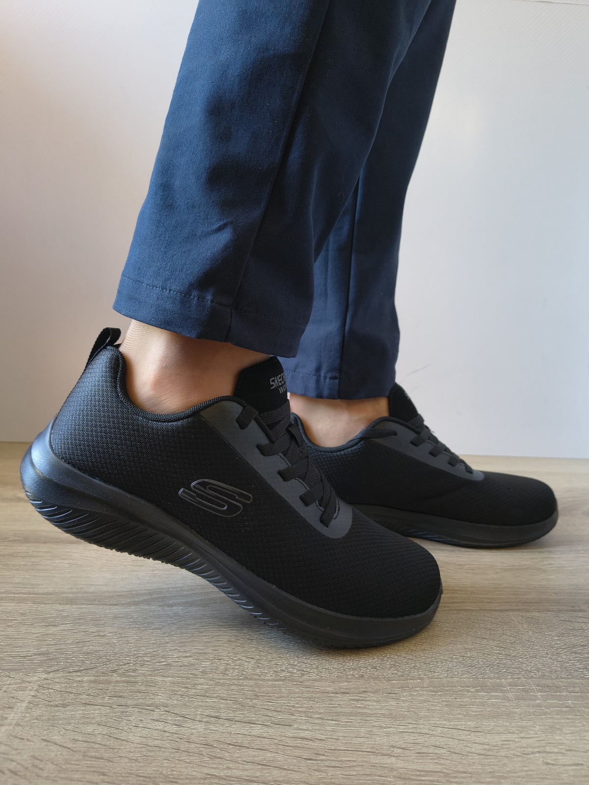 PANTOFI SPORT BĂRBAȚI SKECHERS 200241EC BLK NEGRI - imagine 2