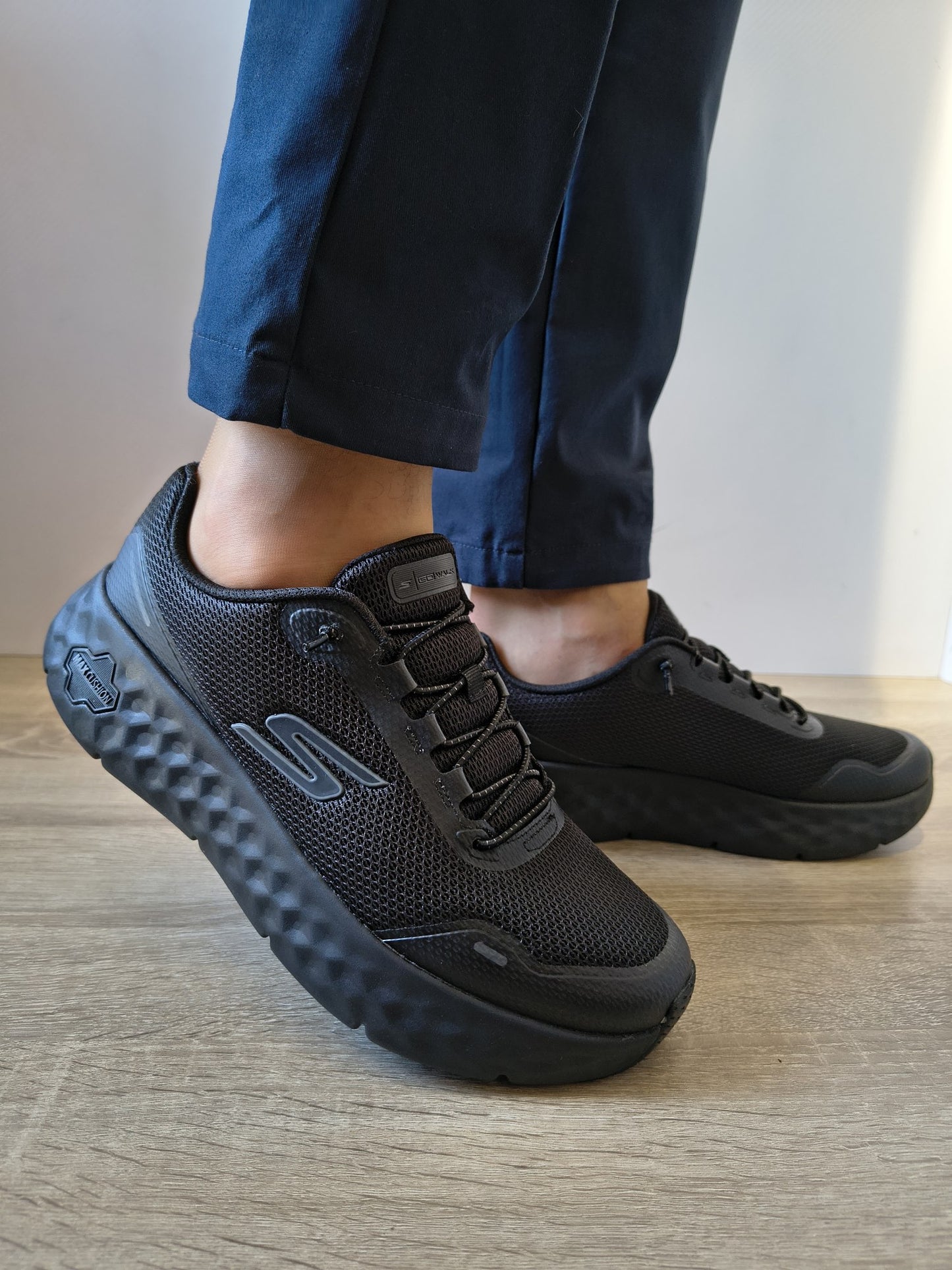 PANTOFI SPORT BĂRBAȚI SKECHERS 217113 BBK NEGRI