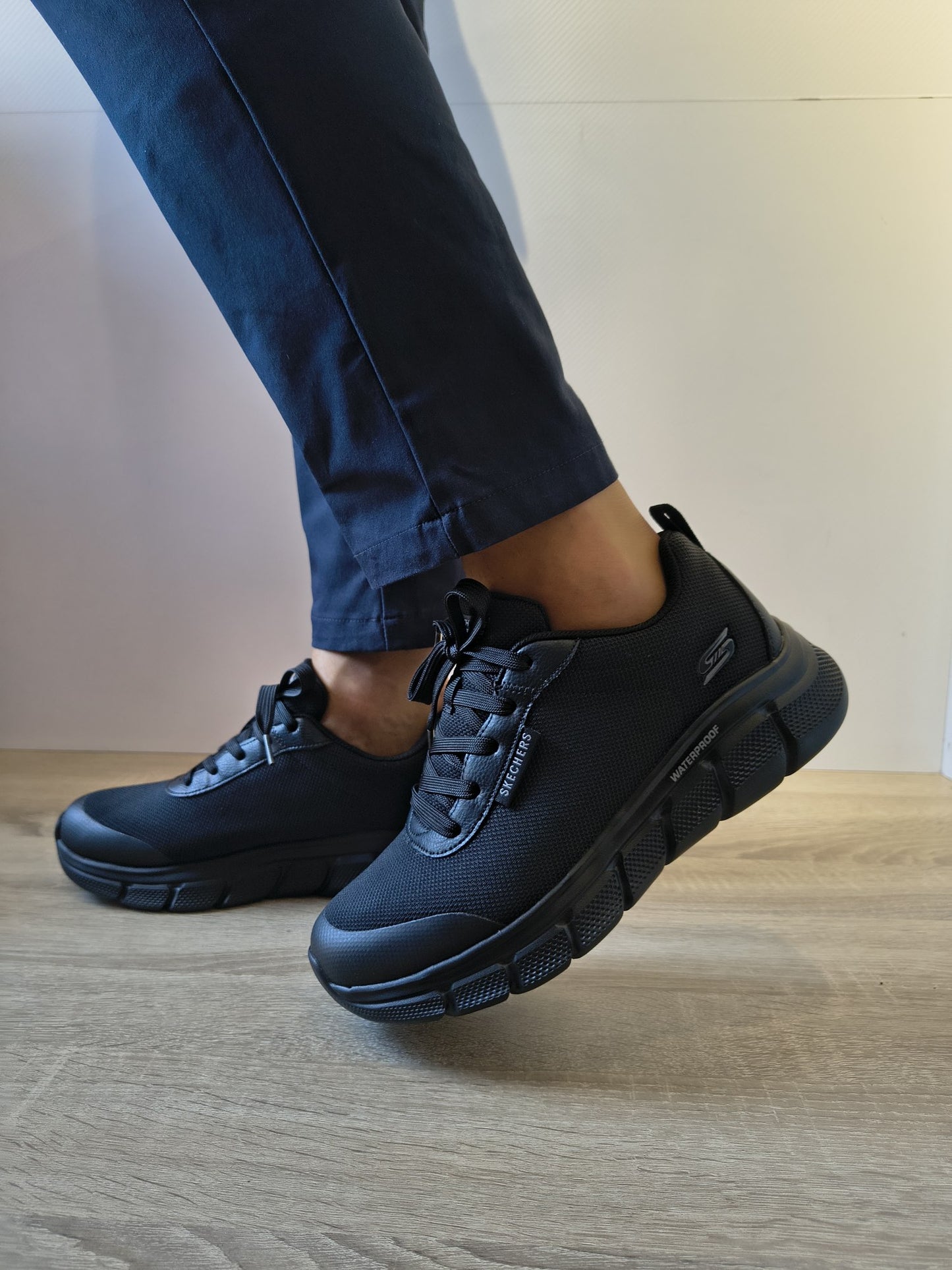 PANTOFI SPORT BĂRBAȚI SKECHERS 118111 BBK NEGRI