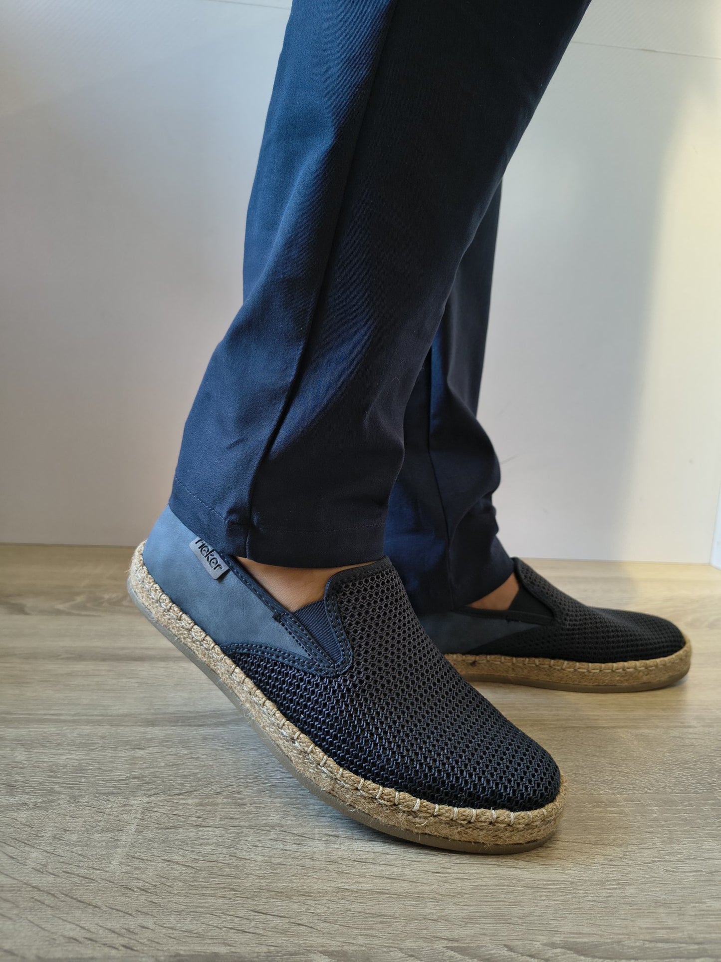 PANTOFI CASUAL BĂRBAȚI RIEKER B2661-14 BLEUMARIN