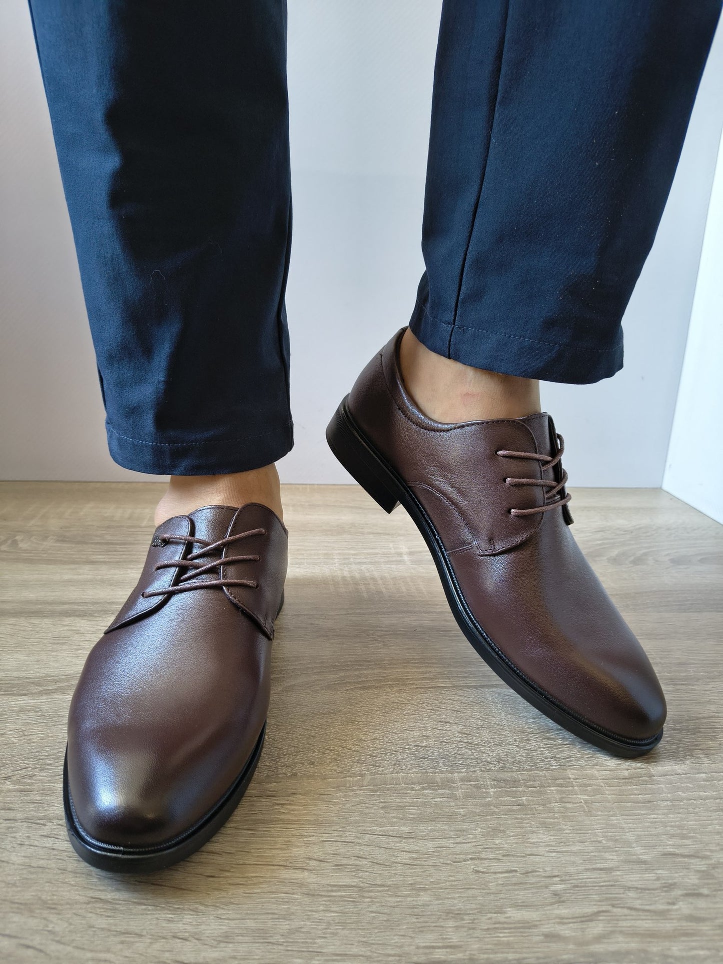 PANTOFI ELEGANȚI BĂRBAȚI MELS 17373 MARO