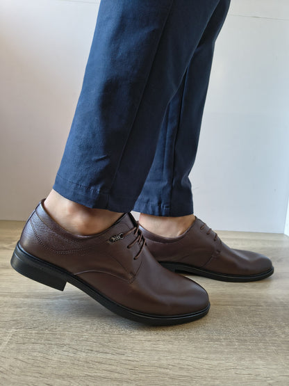 PANTOFI ELEGANȚI BĂRBAȚI MELS 17373 MARO