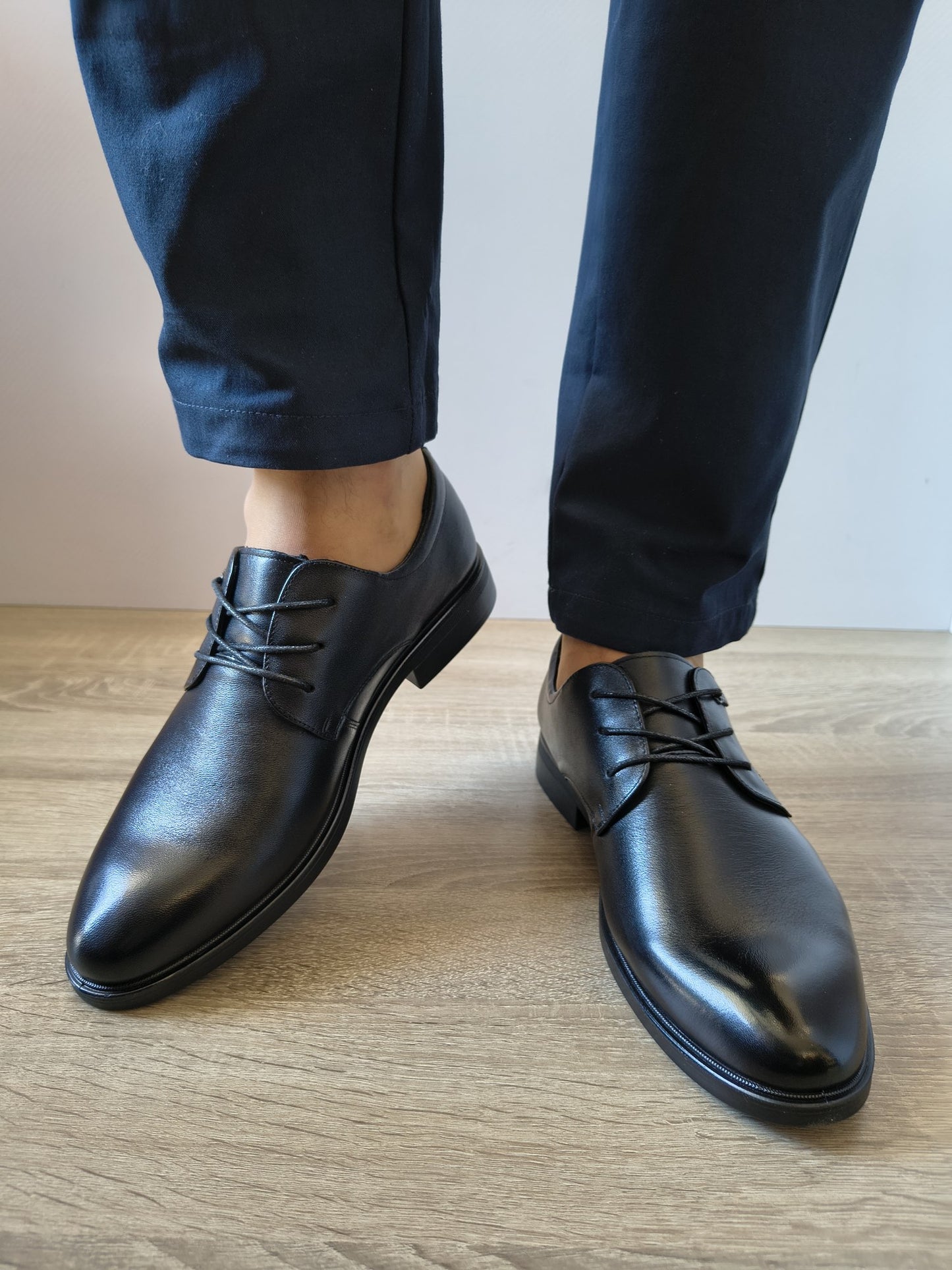 PANTOFI ELEGANȚI BĂRBAȚI MELS 17373 NEGRI