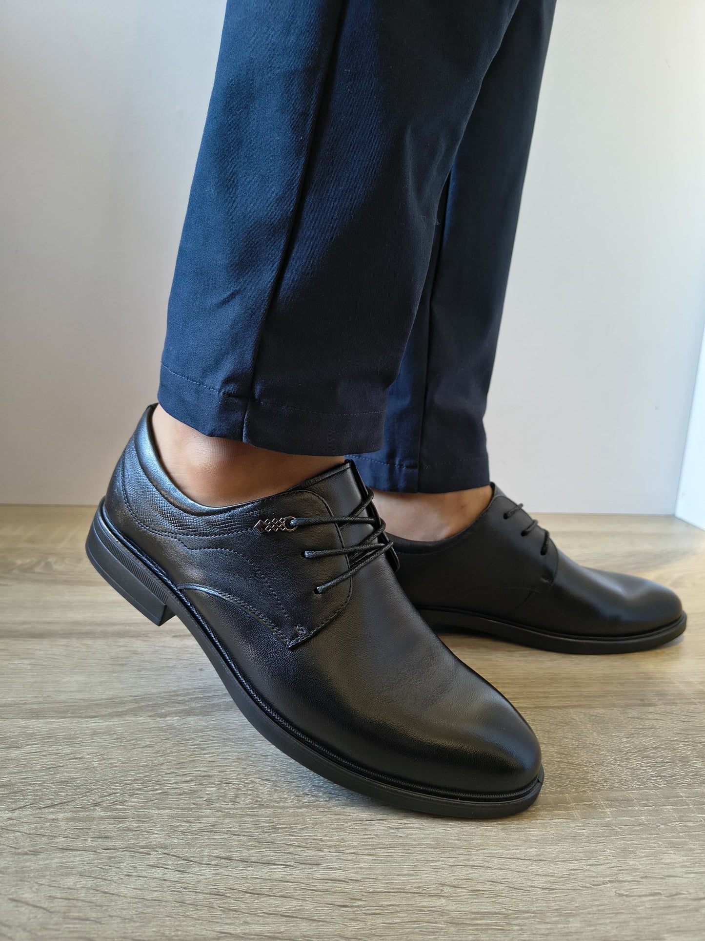 PANTOFI ELEGANȚI BĂRBAȚI MELS 17373 NEGRI