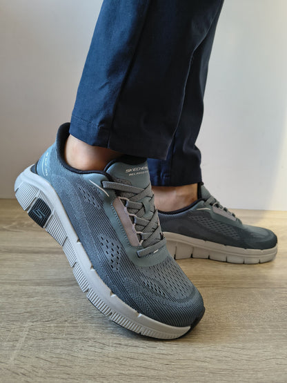 PANTOFI SPORT BĂRBAȚI SKECHERS 233218 SLT ALBASTRU-GRI