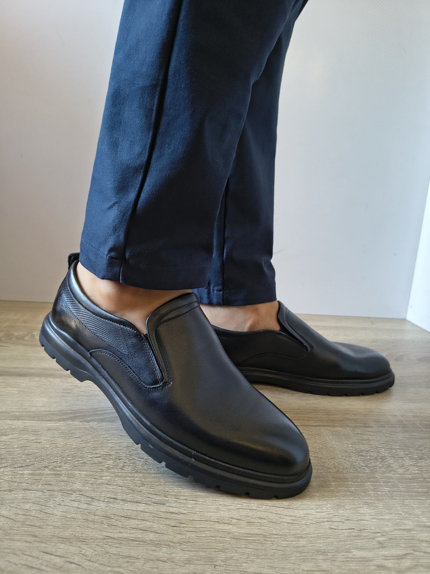 PANTOFI CASUAL BĂRBAȚI MELS WM825 NEGRI