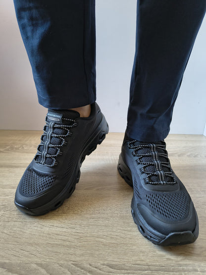 PANTOFI SPORT BĂRBAȚI SKECHERS 237812 BBK NEGRI