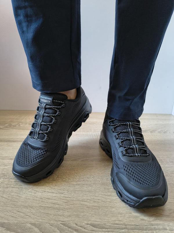 PANTOFI SPORT BĂRBAȚI SKECHERS 237812 BBK NEGRI - imagine 4