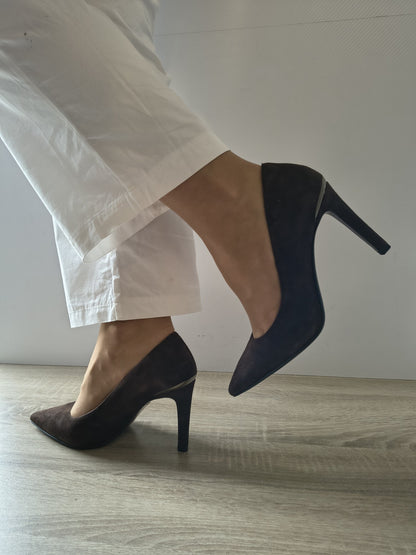 PANTOFI ELEGANȚI DAMĂ TAMARIS 22448-47 347 MARO VELUR