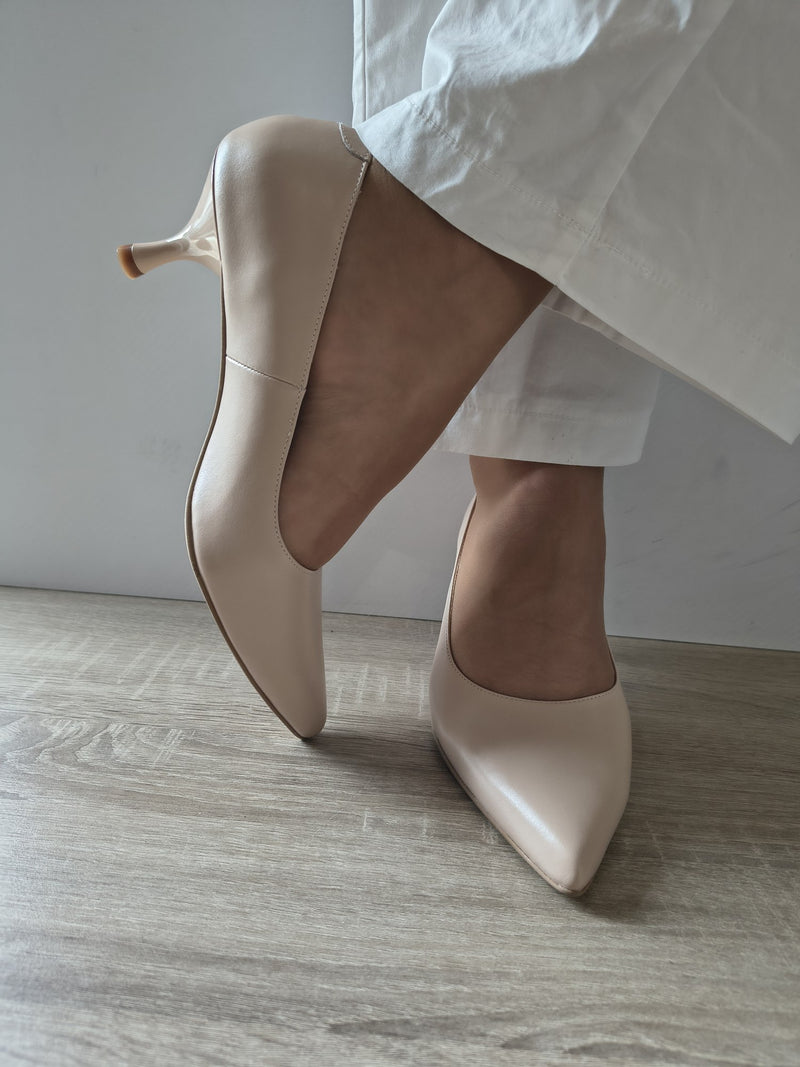 PANTOFI ELEGANȚI DAMĂ ANTONIO 176 IVOAR - imagine 5