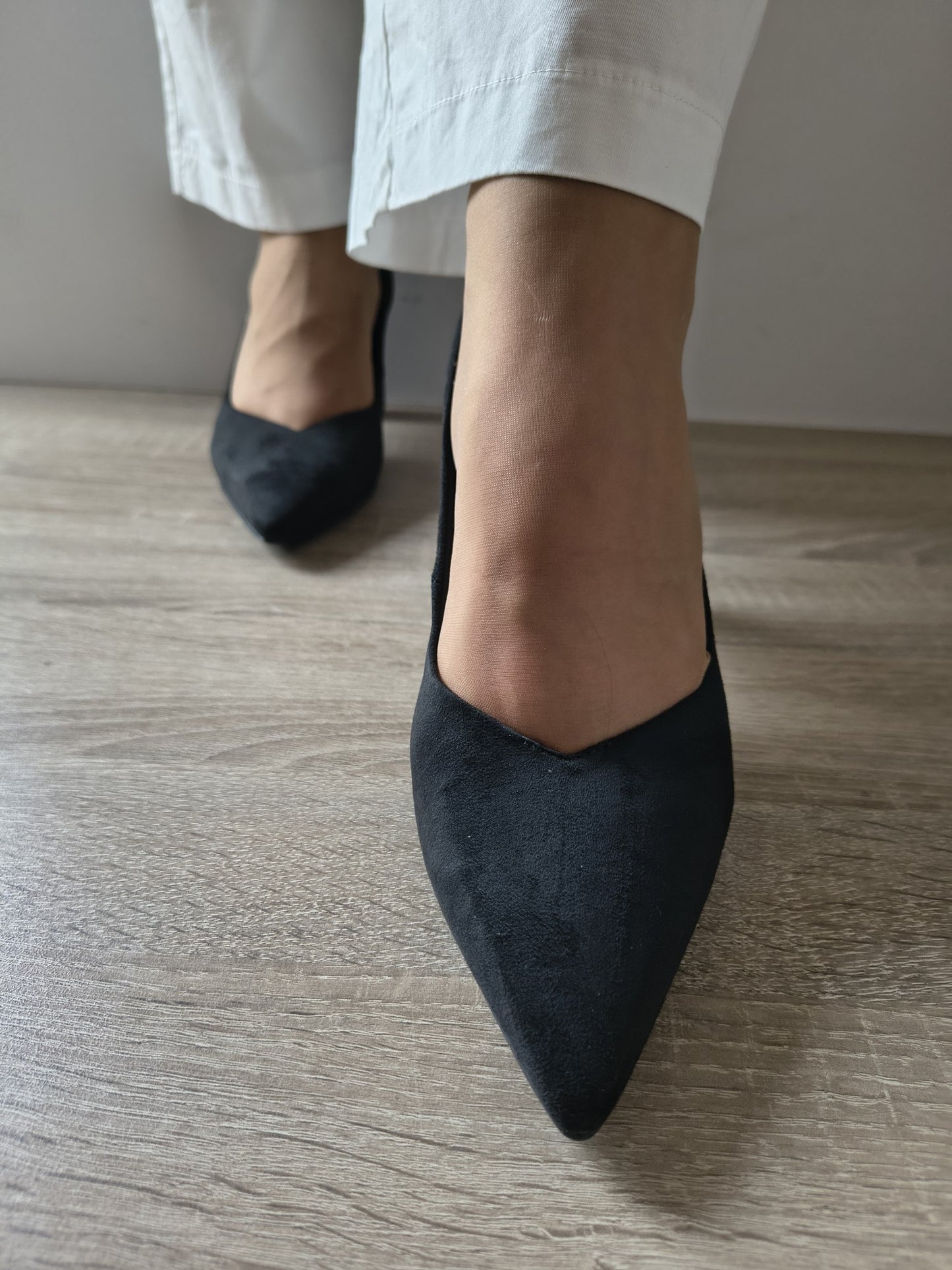 PANTOFI ELEGANȚI DAMĂ TAMARIS 22453-45 001 NEGRI VELUR