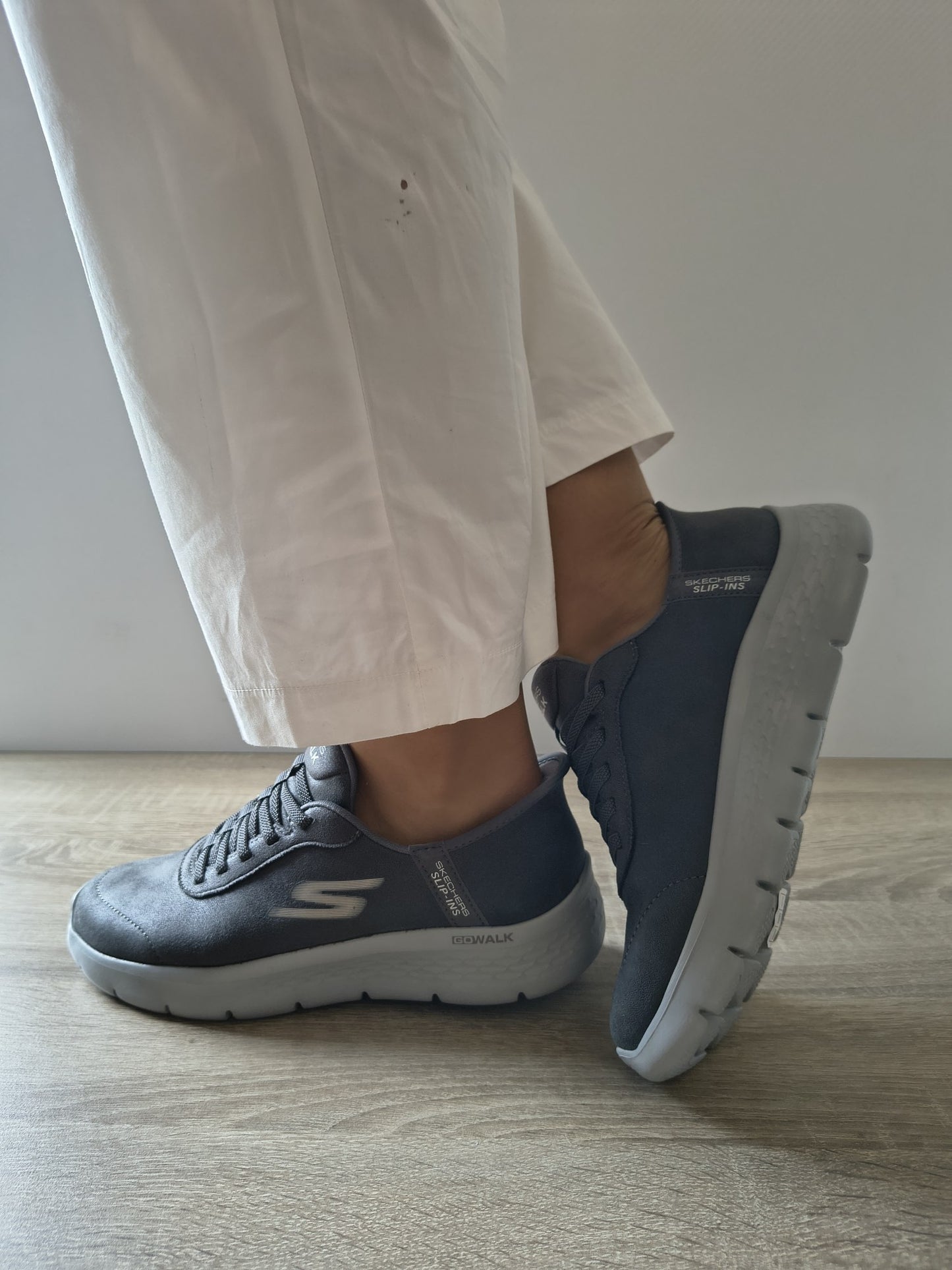 PANTOFI SPORT DAMĂ SKECHERS 124837 CHAR GRI