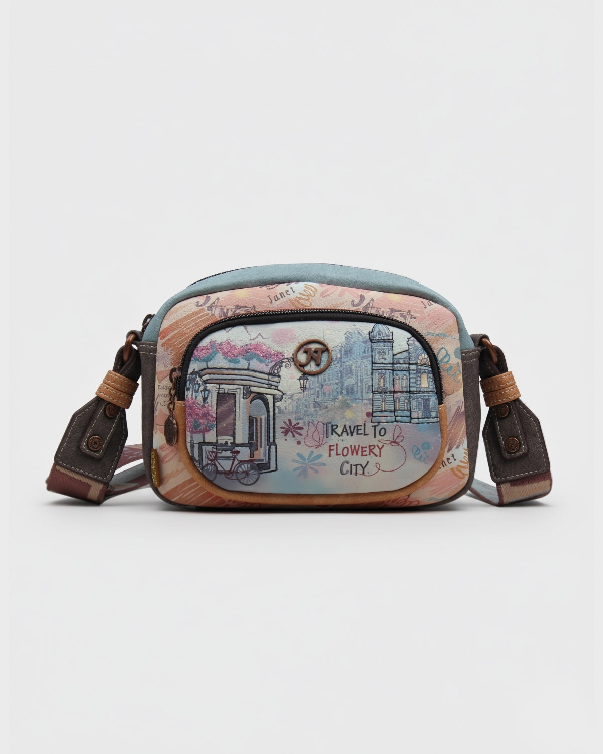 GEANTA DAMA HENNEY BEAR JANET J-013C FLOWERY CITY