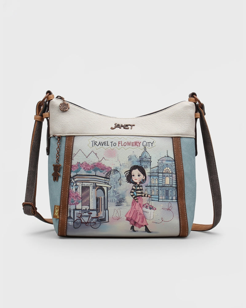 GEANTA DAMA HENNEY BEAR JANET J-048B FLOWERY CITY