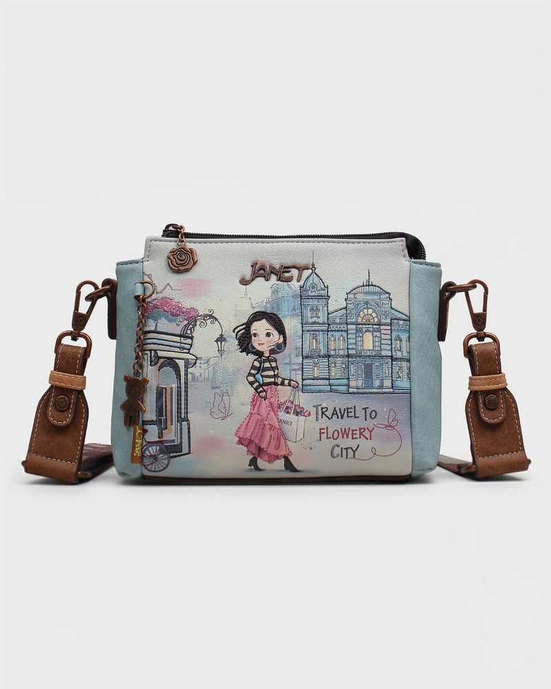 GEANTA DAMA HENNEY BEAR JANET J-053A FLOWERY CITY