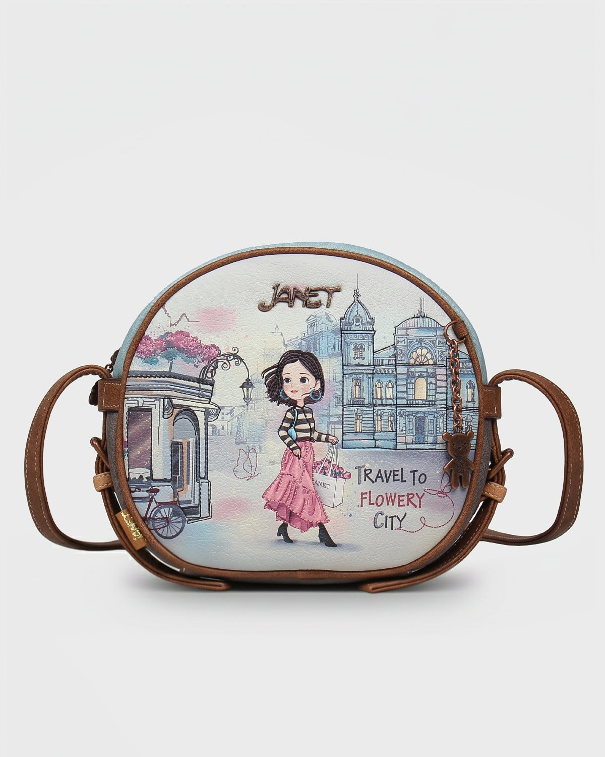 GEANTA DAMA HENNEY BEAR JANET J-070B FLOWERY CITY