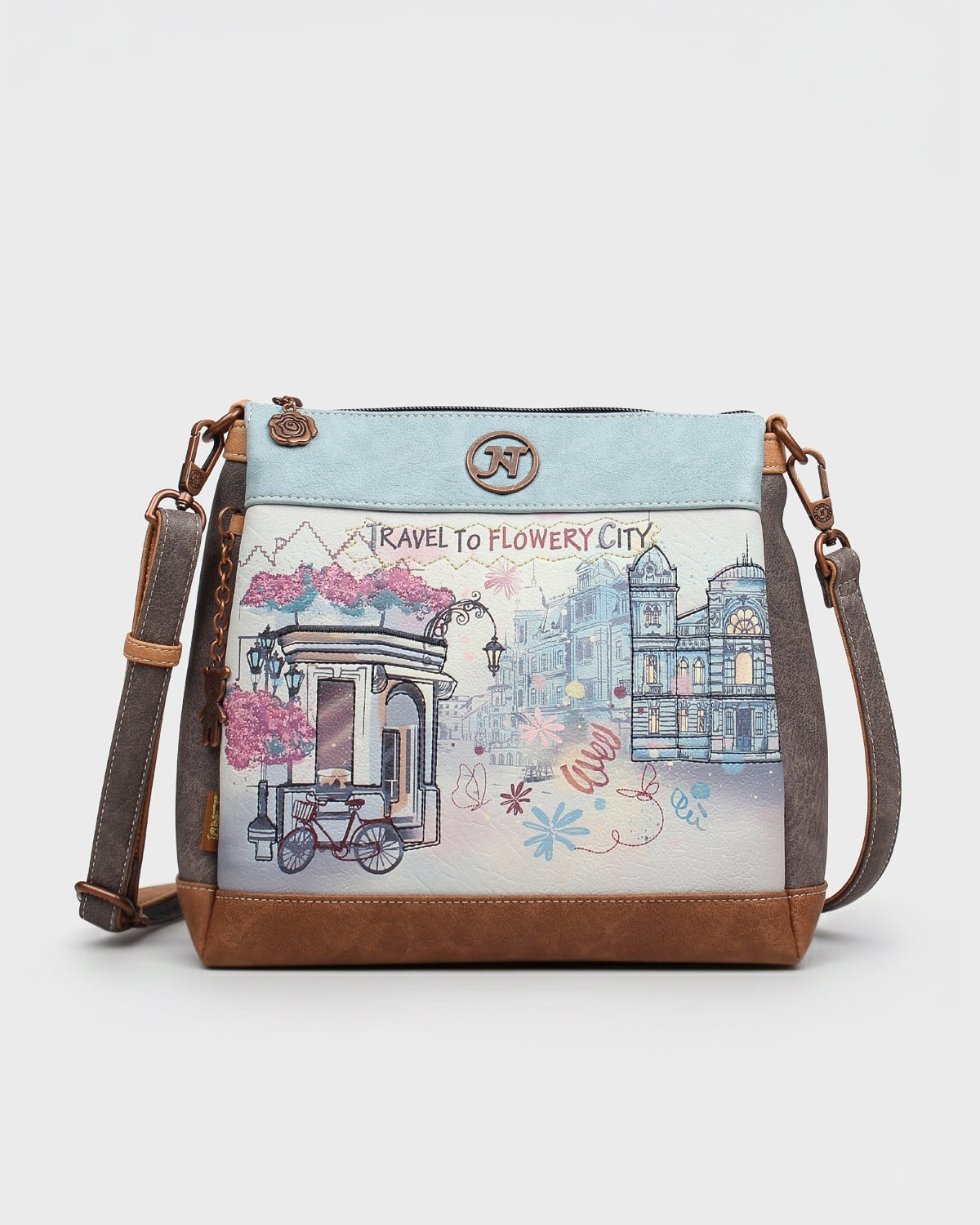 GEANTA DAMA HENNEY BEAR JANET J-075A FLOWERY CITY