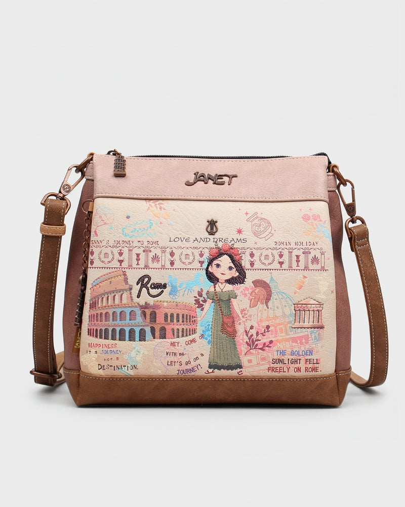 GEANTA DAMA HENNEY BEAR JANET J-075B A TOUR OF ROME