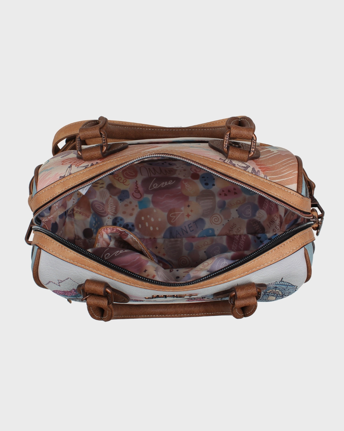 GEANTA DAMA HENNEY BEAR JANET J-087A FLOWERY CITY - imagine 3