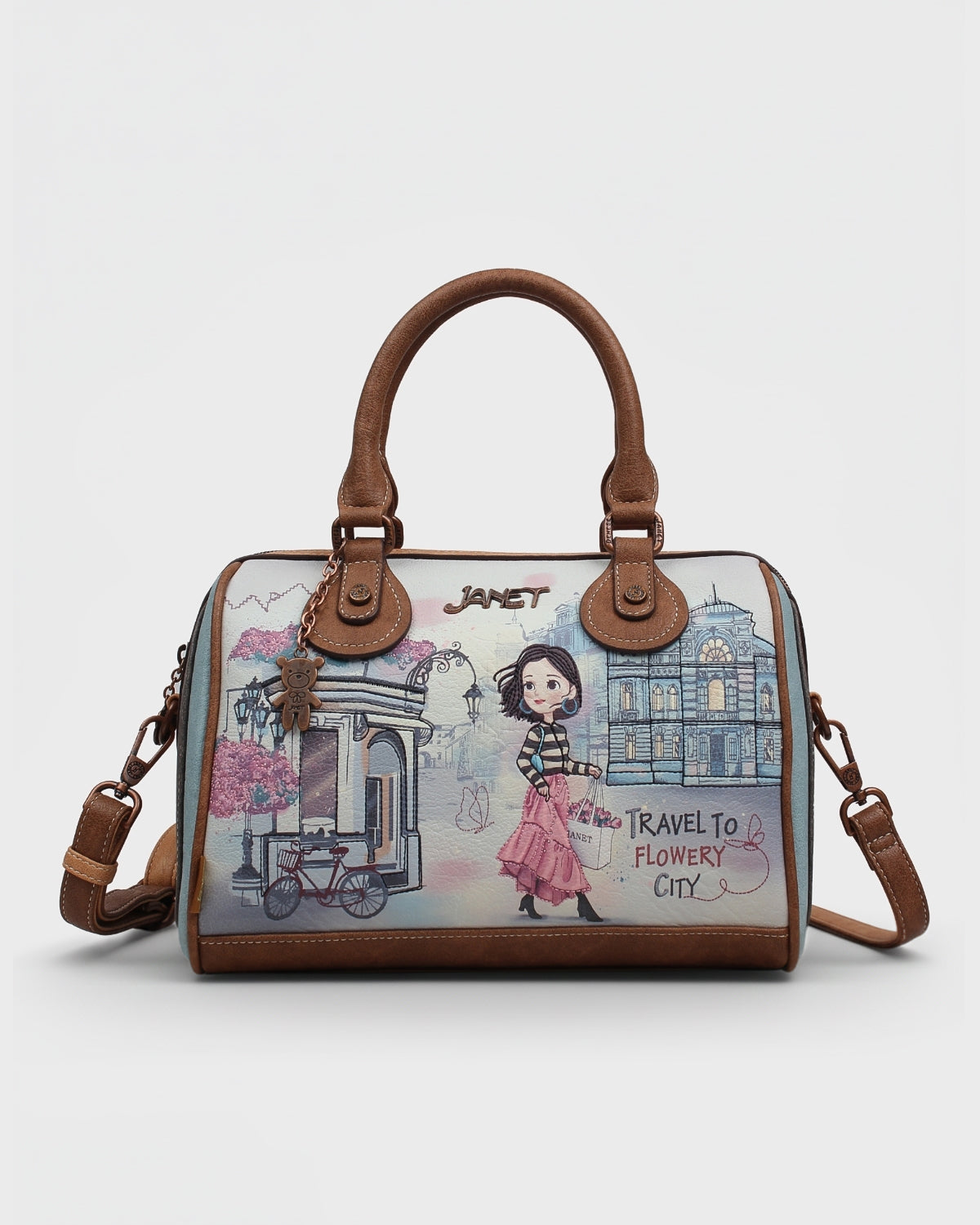 GEANTA DAMA HENNEY BEAR JANET J-087A FLOWERY CITY