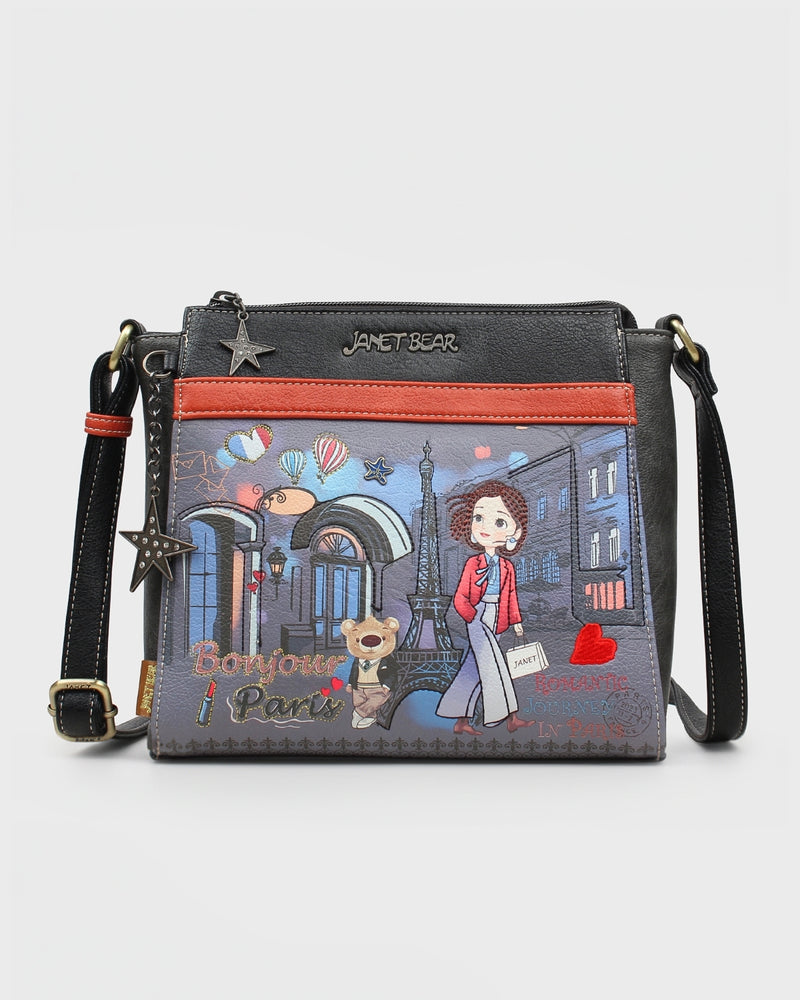 GEANTA DAMA HENNEY BEAR JANET J-088 PARIS DREAM