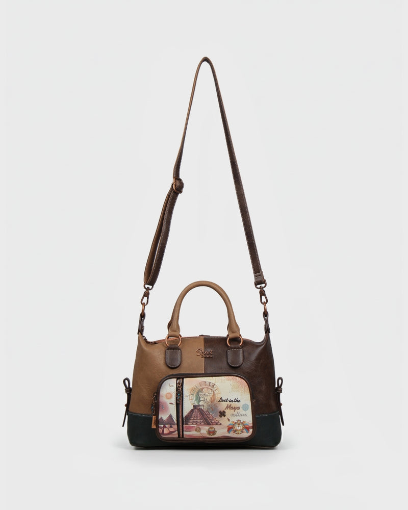 GEANTA DAMA HENNEY BEAR JANET J-125 MAYA JOURNEY - imagine 3