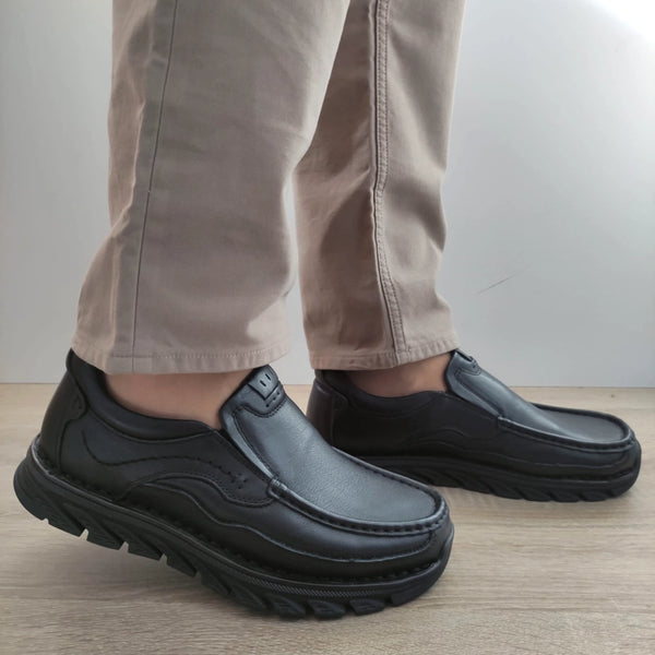 PANTOFI CASUAL BARBATI BERLINER 85160 NEGRI - imagine 2