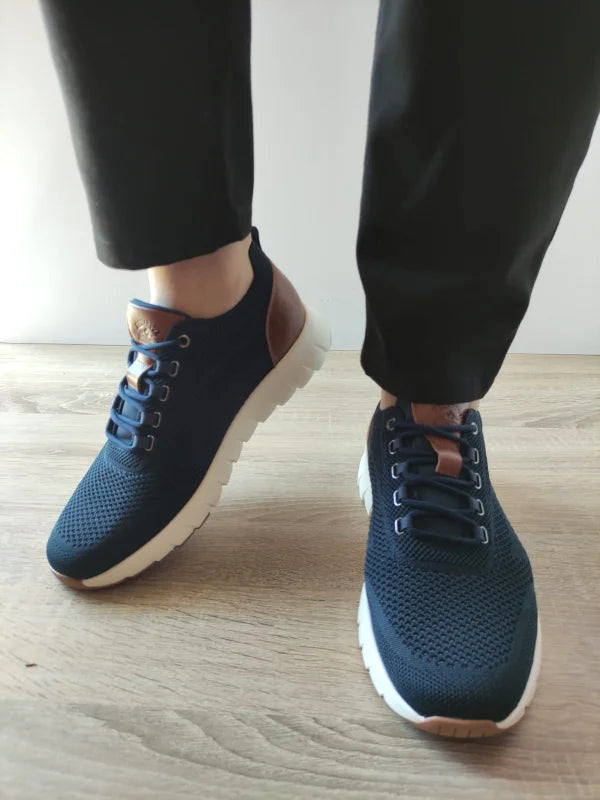 PANTOFI CASUAL BARBATI DECAR Y238 BLEUMARIN - imagine 5