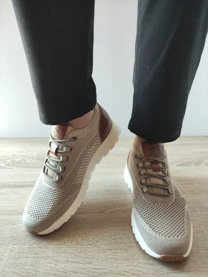 PANTOFI CASUAL BARBATI DECAR Y238 BEJ