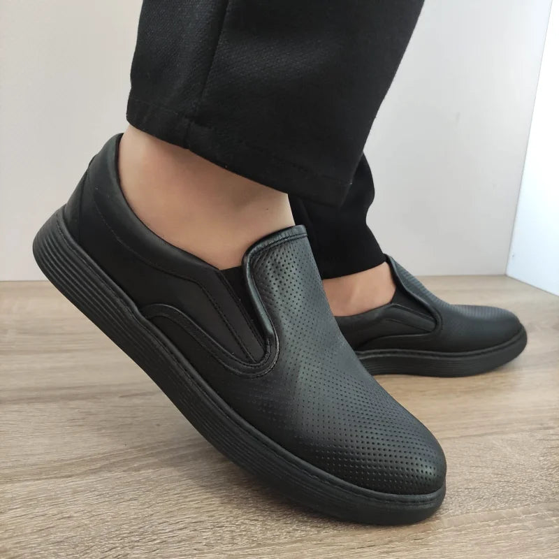 PANTOFI CASUAL BARBATI DOGATI 2341-20 NEGRI - imagine 5