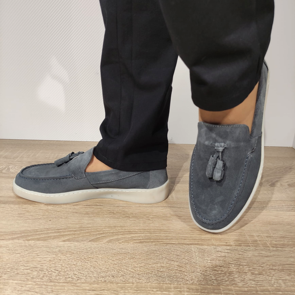 PANTOFI CASUAL BARBATI DOGATI 803 GRI - imagine 2
